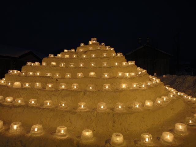 アイスキャンドルナイト占冠2020