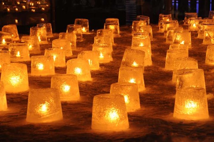 【中止】つべつアイスキャンドル点灯まつり