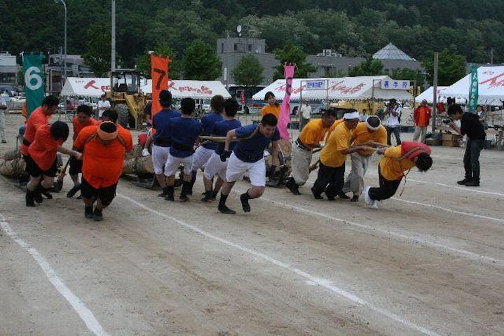 おけと夏まつり・人間ばん馬大会