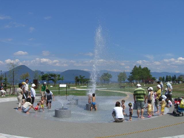 洞爺湖噴水広場