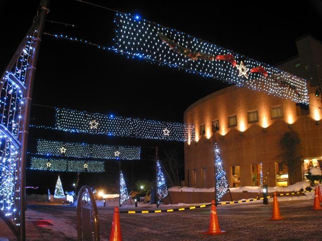 洞爺湖温泉イルミネーションストリート