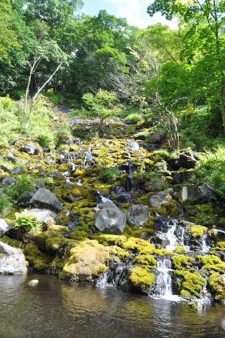 オンネトー湯の滝