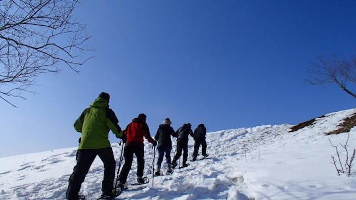 スノーシュー体験