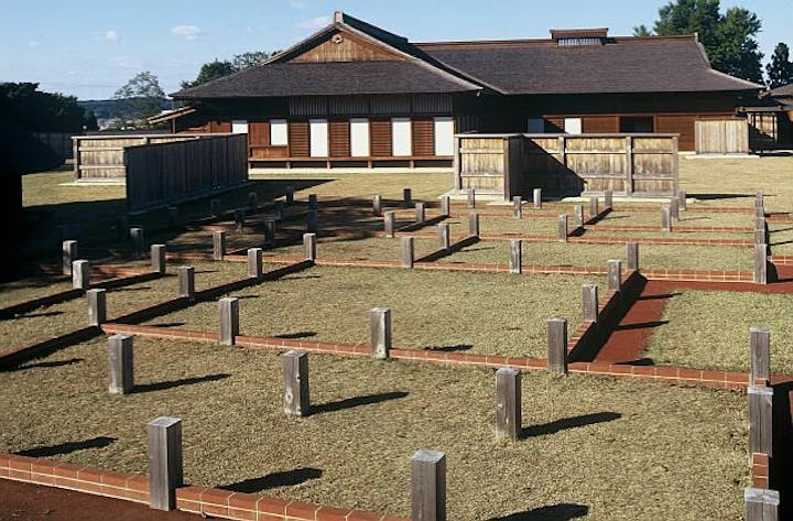 史跡根城の広場