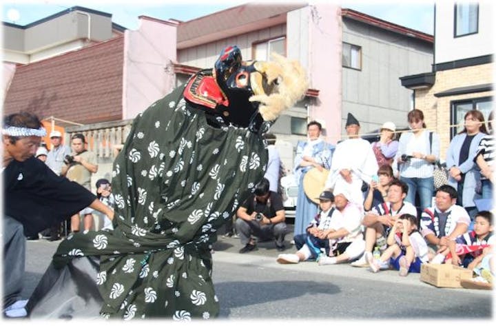 八幡神社例大祭（青森県横浜町）