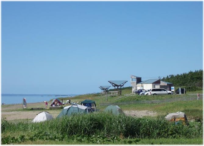 砂浜海岸キャンプ場