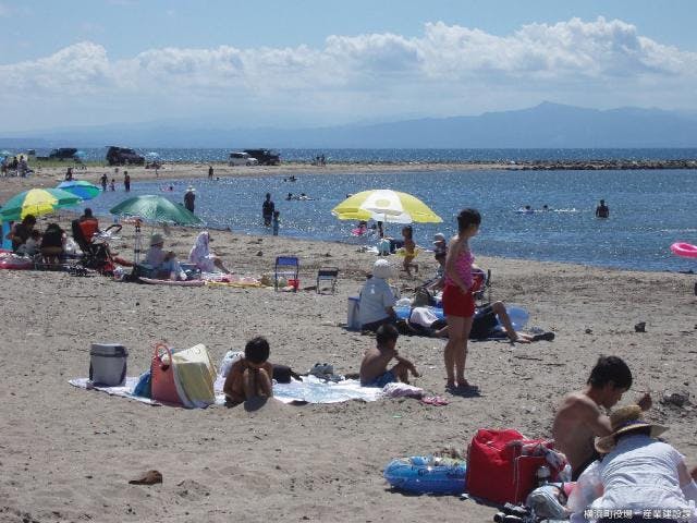 砂浜海岸海水浴場