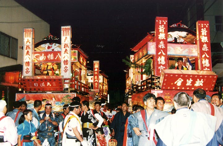 箭根森八幡宮例大祭