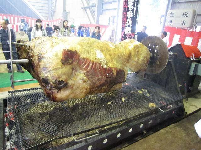 にんにくとべごまつり