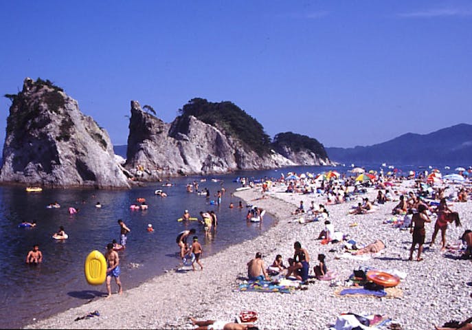 浄土ヶ浜海水浴場