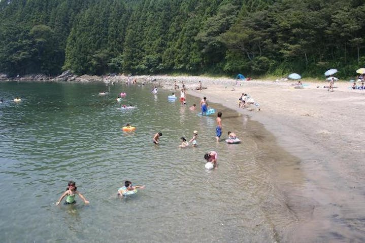 越喜来浪板海水浴場