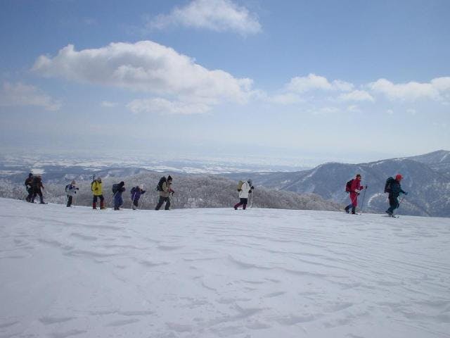 夏油高原スノーシューハイキング2021