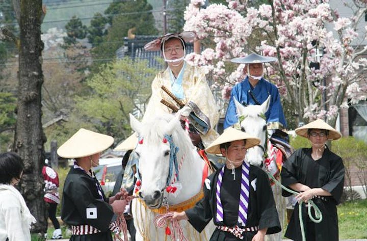 遠野さくらまつり　南部氏遠野入部行列