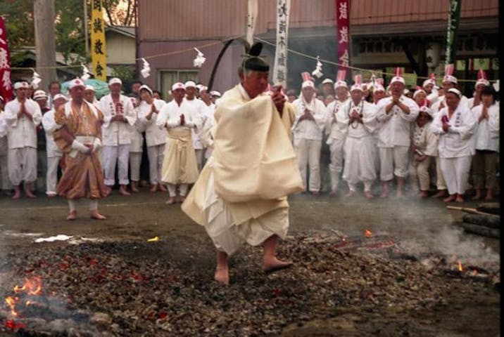 御嶽山御嶽神明社火渡祭