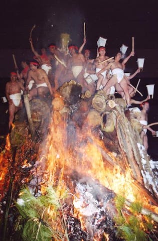 【2021年開催中止】伊手熊野神社蘇民祭