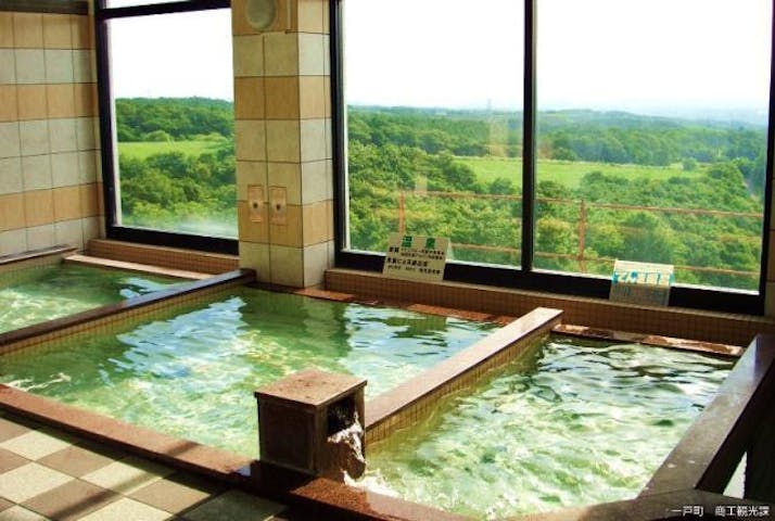 奥中山高原温泉「煌星の湯」