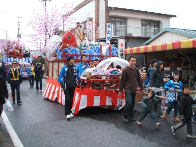 河南鹿嶋ばやし山車祭り