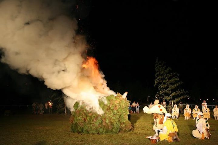 七ヶ宿火まつり