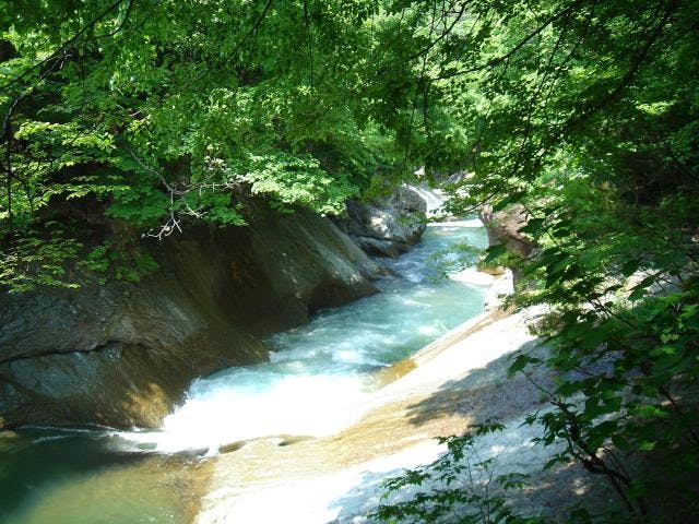 湯瀬渓谷ハイキングコース