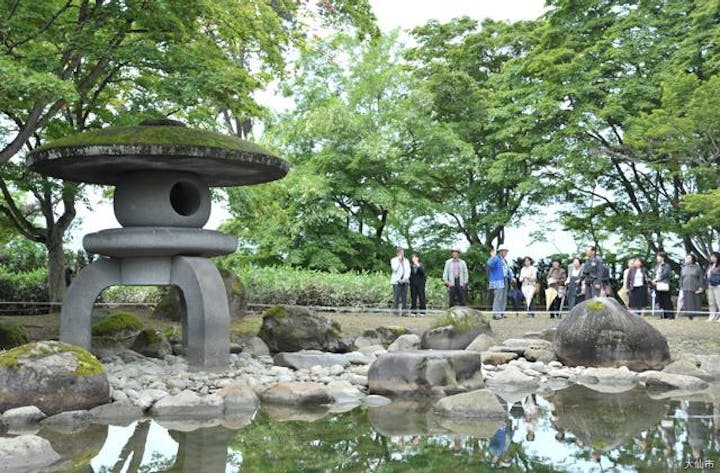 国指定名勝「旧池田氏庭園」