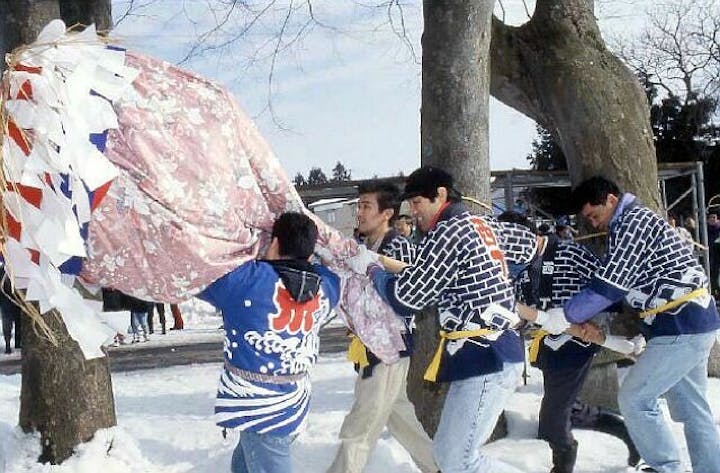 長太郎稲荷神社梵天祭