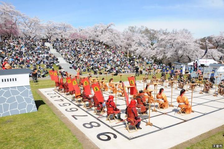 【2021年開催中止】第66回天童桜まつり　人間将棋