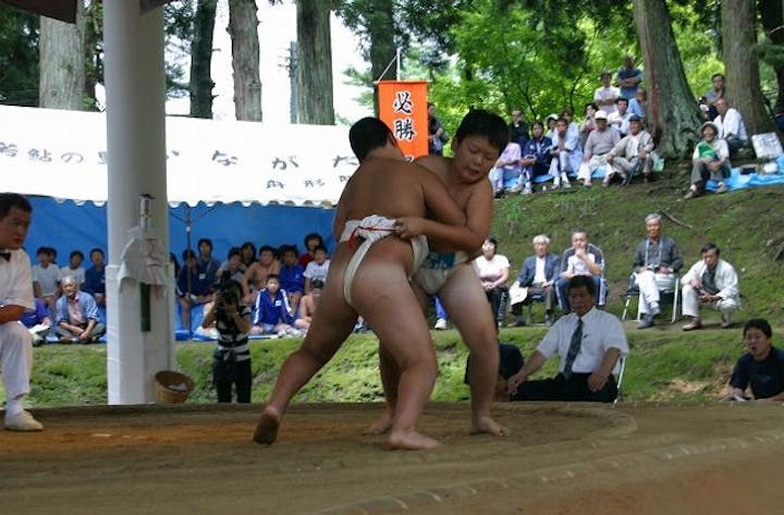 奉納さばね山相撲大会