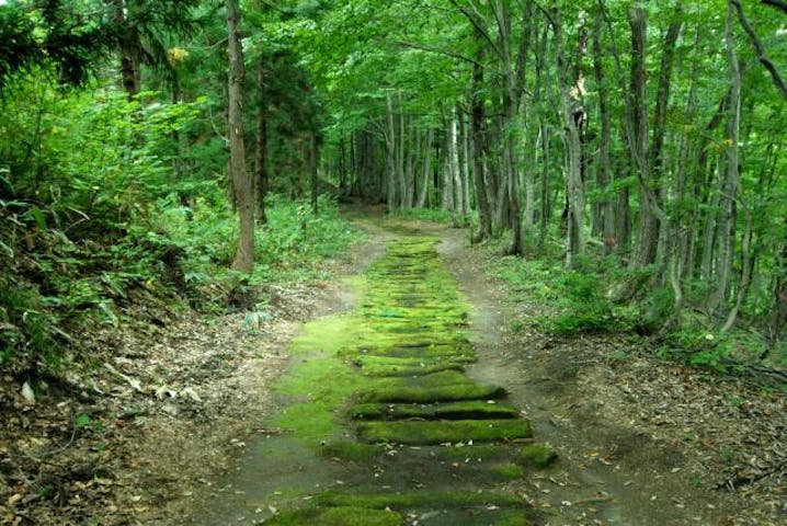 黒沢峠（越後米沢街道十三峠）