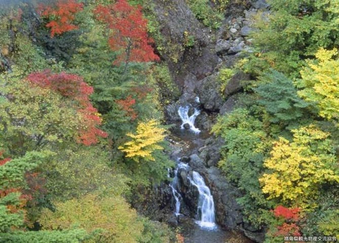 つばくろ谷の紅葉