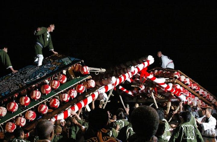 飯坂けんか祭り（飯坂八幡神社の祭り）