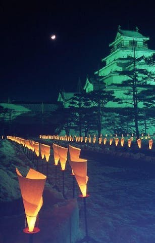 会津絵ろうそくまつり　〜ゆきほたる〜