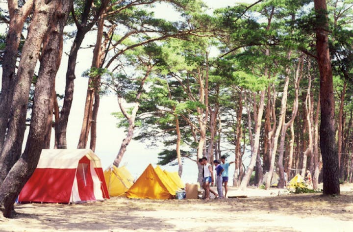 舟津浜キャンプ場