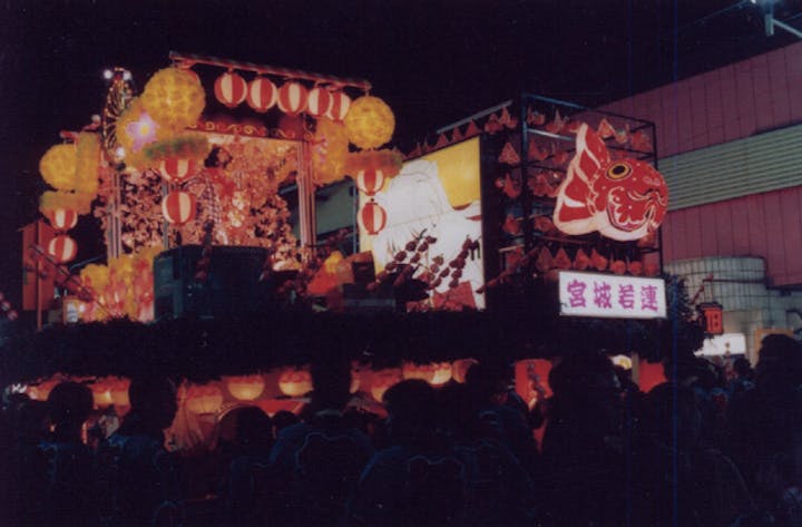 天照神明宮秋季例大祭・山車競演