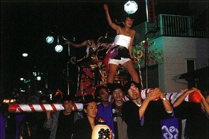 川俣町 春日神社の秋祭り