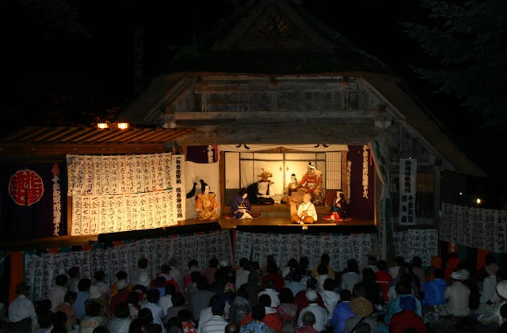 鎮守神祭礼奉納歌舞伎