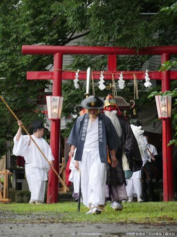 栗村稲荷神社御田植祭