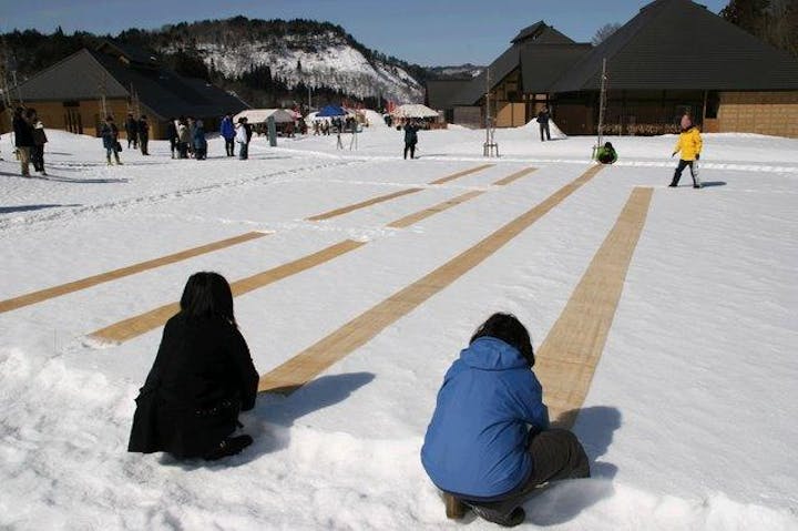 【2021年中止】からむし織の里雪まつり
