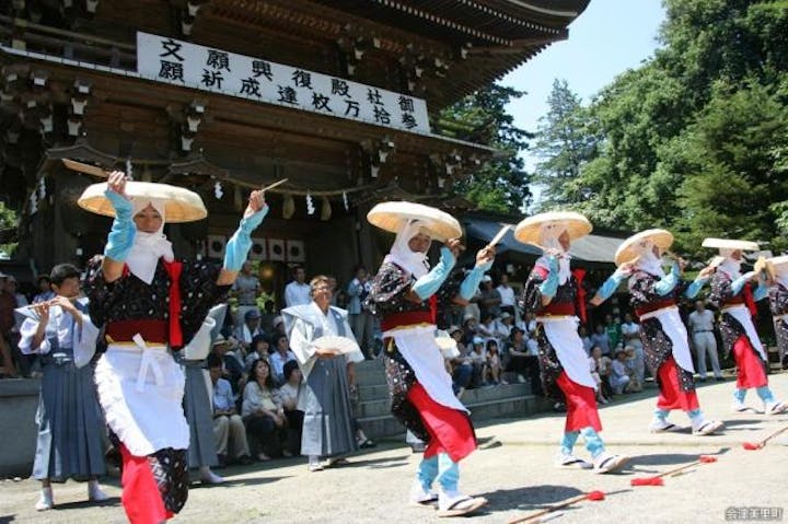 御田植祭（福島県会津美里町）