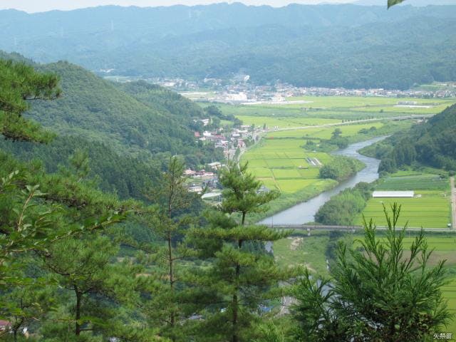 檜山からの眺め