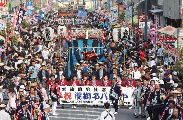 ☆関東三大祭り『石岡のおまつり』大小路町ミニチュア山車 