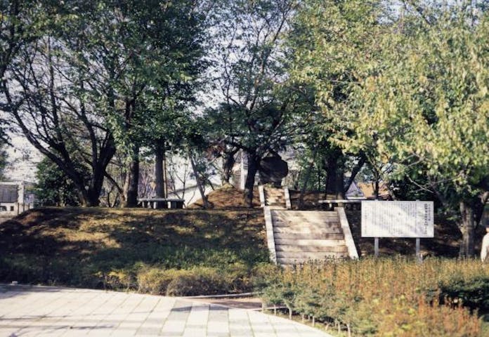 多賀谷城本丸跡