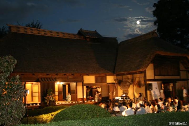 月見の会(那珂市曲がり屋)