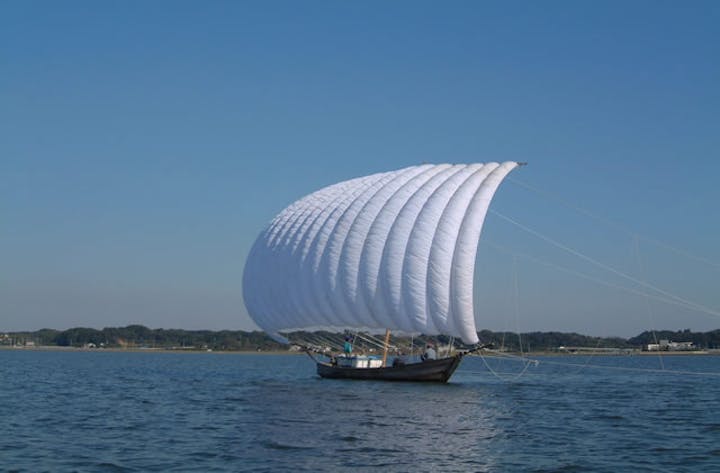 観光帆引き船（玉造地区）