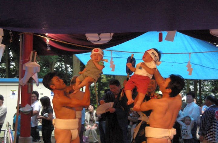 【2021年開催中止】生子神社の泣き相撲