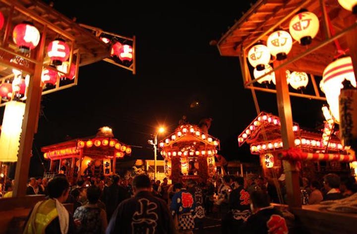 口粟野神社秋季例大祭