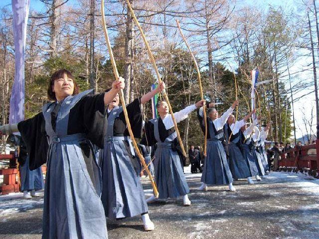武射祭（栃木県日光市）