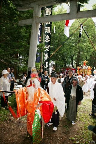 湯西川湯殿山神社祭礼