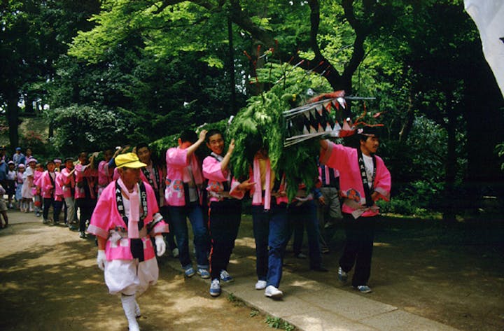 間々田のじゃがまいた(蛇まつり)