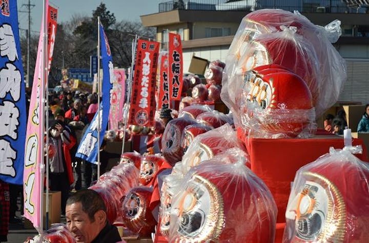 初市（だるま市）