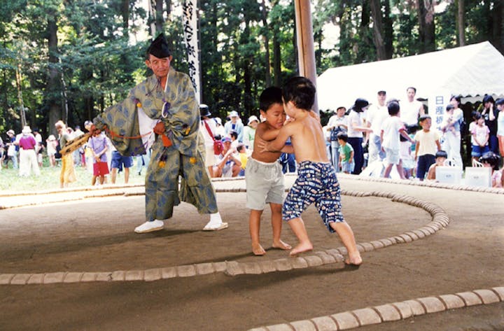 愛宕神社 奉納相撲